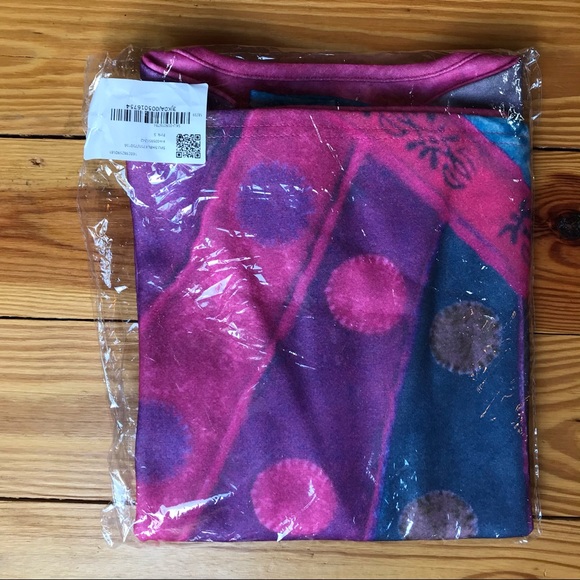 Miss Look Pink Purple Polka Dot Sweater, NWT, S - Picture 3 of 16